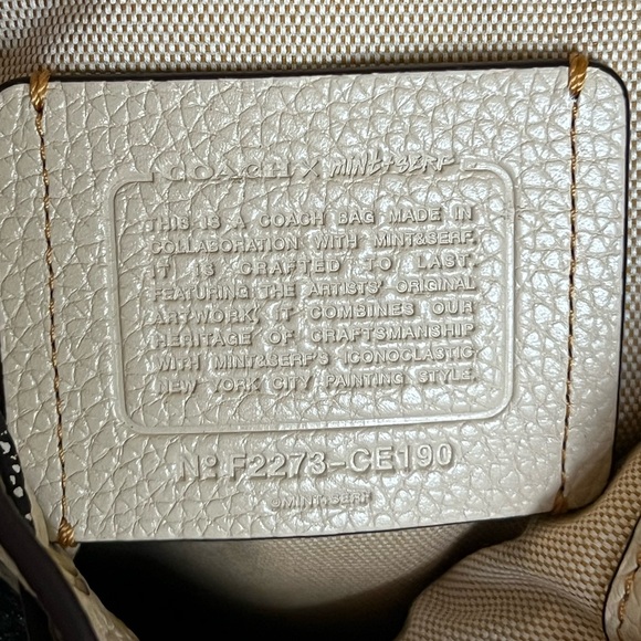 💰SOLD - CE190 - Coach X Mint + Serf Carriage Backpack - Picture 12 of 13